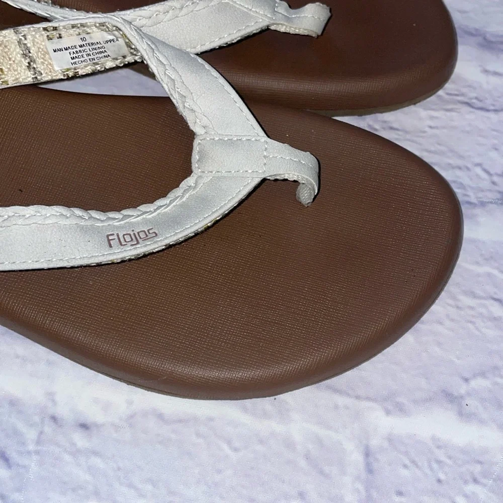 FLOJOS Flip Flops - Size 10